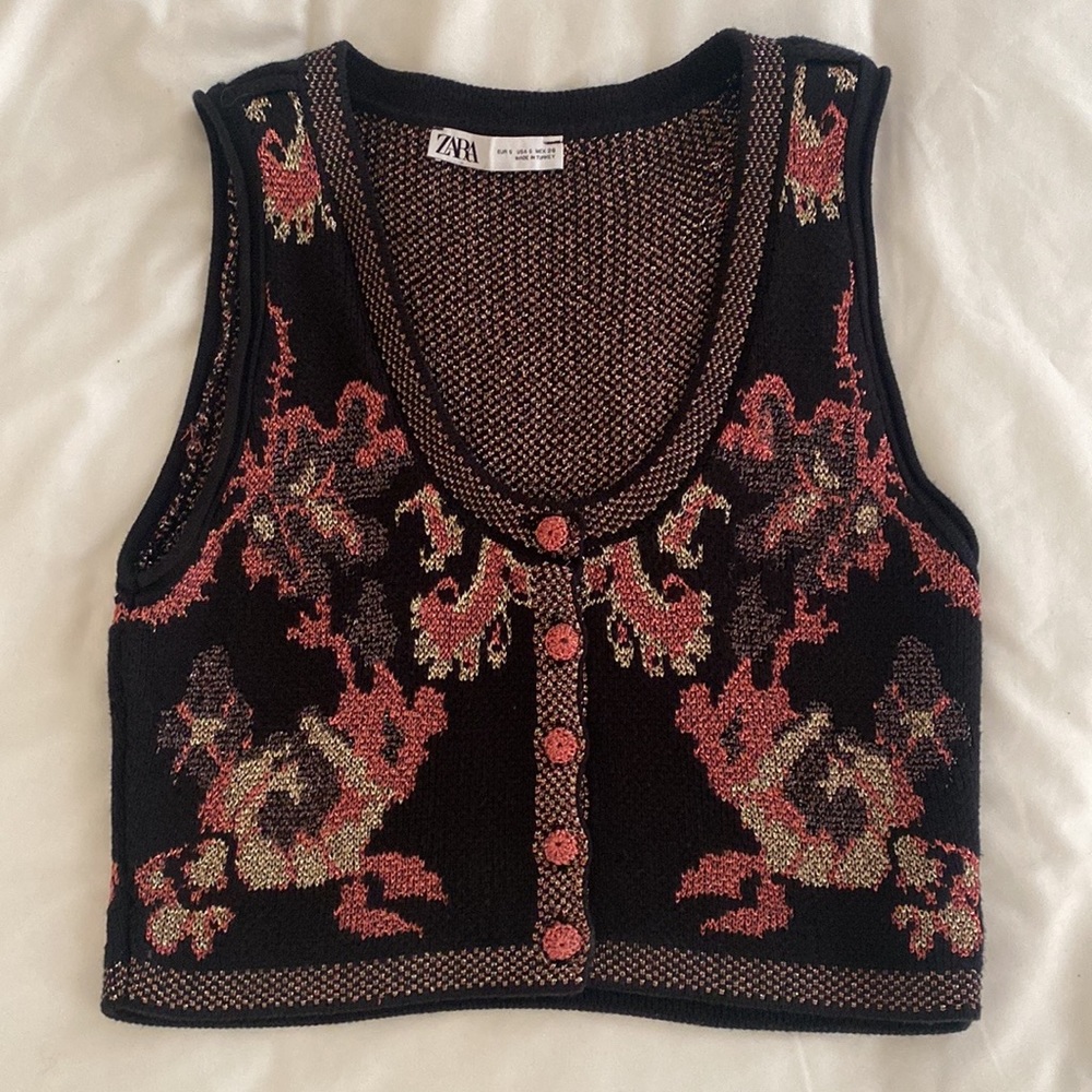 Knit vest
